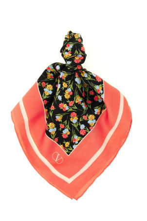 'Apres l'Hivier' print scarf Multicolor