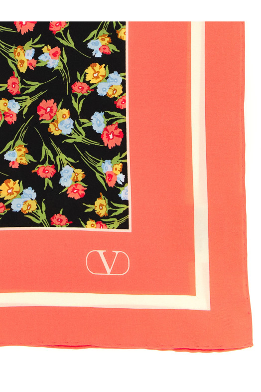 'Apres l'Hivier' print scarf Multicolor