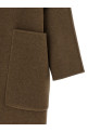 'Tiberus' coat Brown