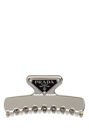 Silver metal hair clip PRADA (1IF1032BA6)