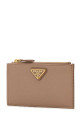 Powder pink leather card holder PRADA (1MC086QHH)