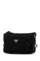 Black canvas crossbody bag Black PRADA (2VH1922DMG)