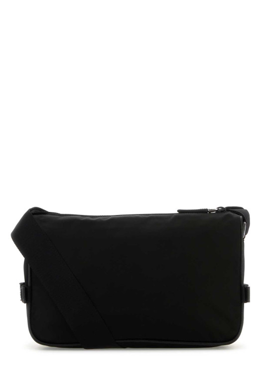 Black canvas crossbody bag Black PRADA (2VH1922DMG)
