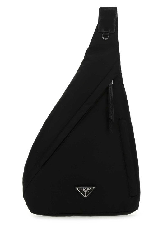 Black Re-nylon backpack Black PRADA (2VZ092VOMO2DMG)