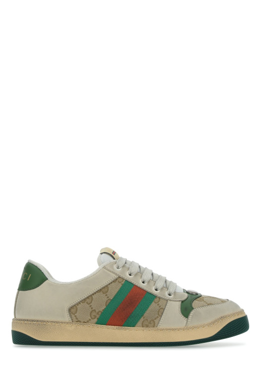 Multicolor suede and fabric Screener sneakers GUCCI (5465519Y920)