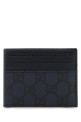 GG Supreme ткань и кожа Ophidia держатель для карт GUCCI (791747UULBN)
