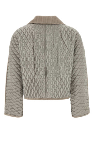 Серая нейлоновая куртка BURBERRY (8116973)