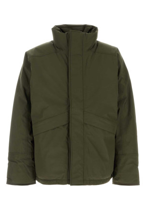 Army green polyester down jacket NANAMICA (SUAF354E)