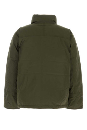 Army green polyester down jacket NANAMICA (SUAF354E)