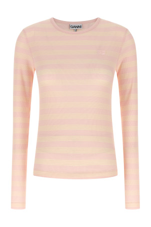 Смугастий светр Рожевий GANNI A1050066868