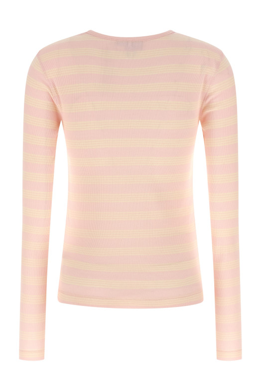 Полосатый свитер Розовый GANNI A1050066868