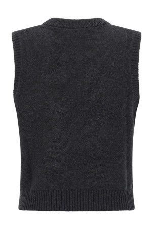'Cherry' vest Black