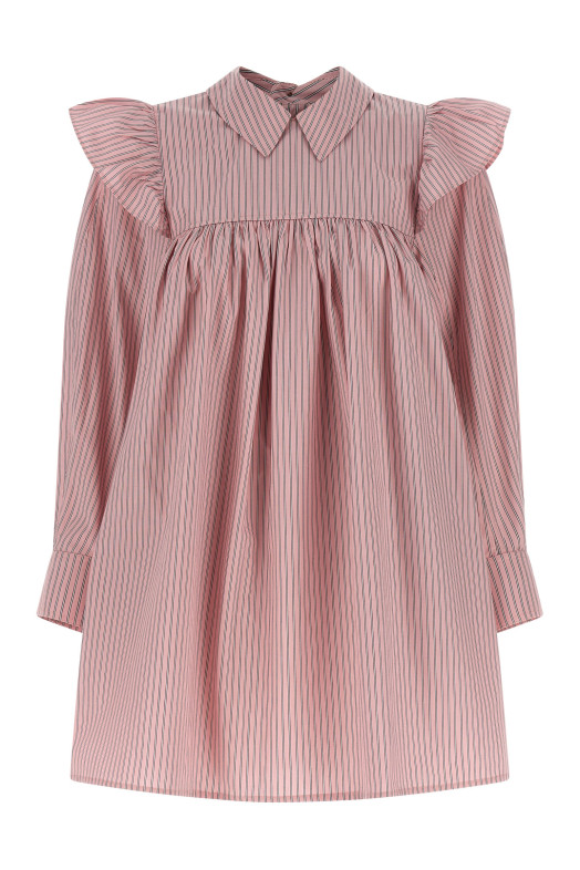 Striped dress Pink