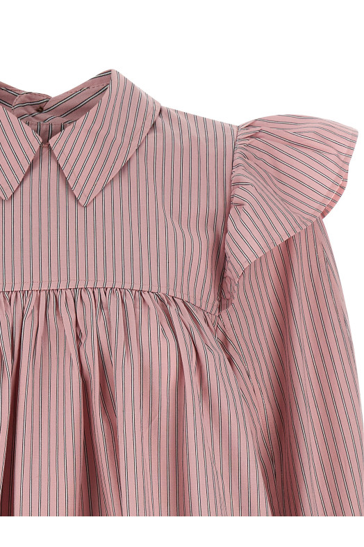 Striped dress Pink