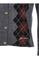 Argyle cardigan Gray