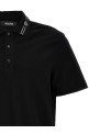 'Medusa embroidery' polo shirt Black