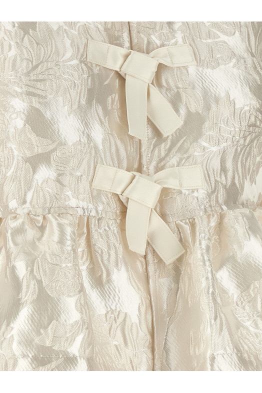 Блузка «Satin Peplum» Белая A1040079135