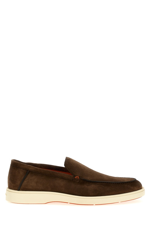 Suede loafers Brown