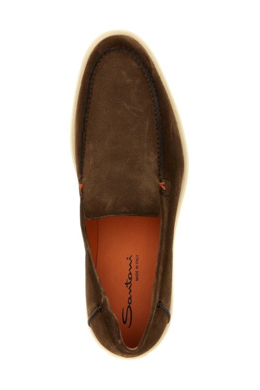 Suede loafers Brown