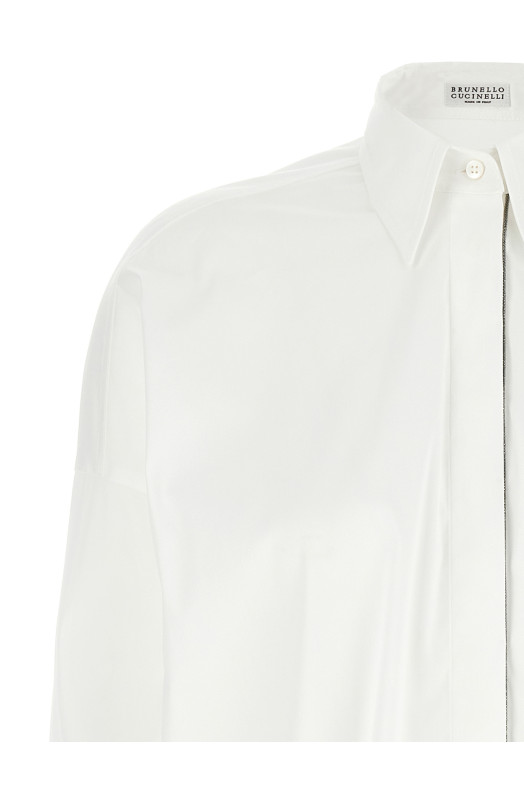 Рубашка Monile, белая BRUNELLO CUCINELLI M0091MA636C159
