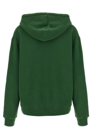 Printed hoodie Green