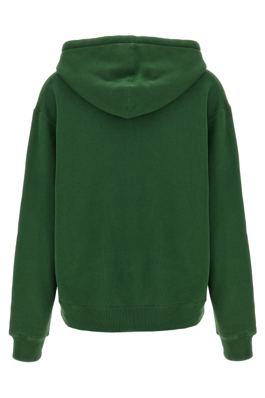 Printed hoodie Green