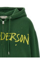 Printed hoodie Green