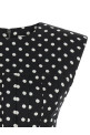 'Polka Dot' top Black