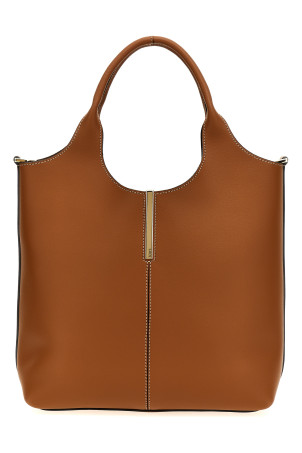 Small 'EBR' shopping bag Brown