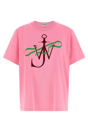 'Ribbon Anchor' T-shirt Pink