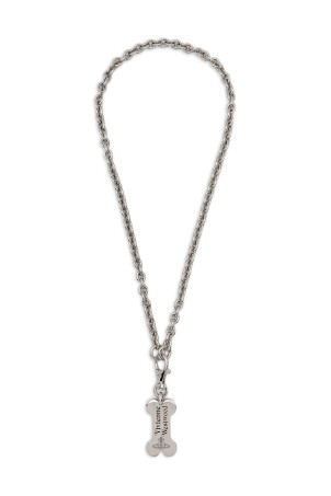 'Dog Tag' necklace Silver