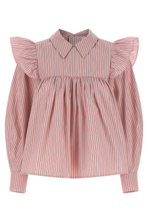 Striped blouse Pink