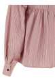 Полосатая блузка Розовая GANNI A1040084868