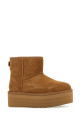 Camel suede Classic Mini Platform ankle boots UGG (1134991)
