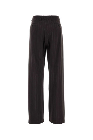 Embroidered wool blend pant Brown MAGDA BUTRYM (216925)