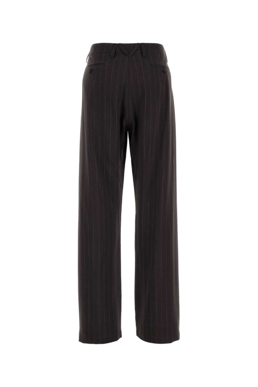 Embroidered wool blend pant Brown MAGDA BUTRYM (216925)