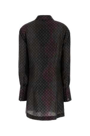 Printed silk dress DRIES VAN NOTEN (2520107732127)