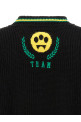 Logo embroidery sweater Black   Logo embroidery sweater Black