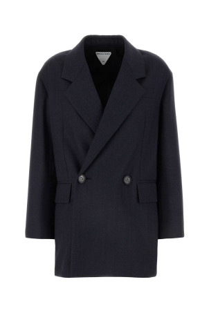 Dark blue wool blazer BOTTEGA VENETA (784046V36K0)