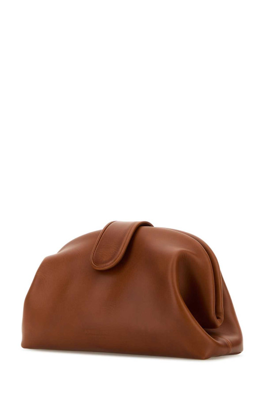 Caramel leather Teen Lauren 1980 clutch BOTTEGA VENETA (796564V42C0)