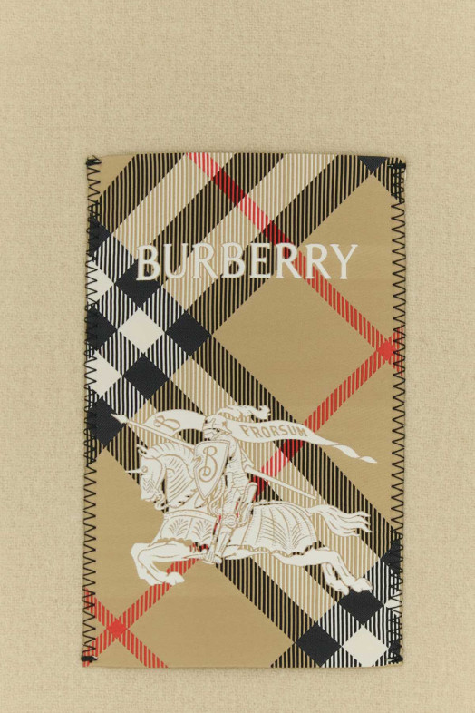Шарф из кашемира песочного цвета BURBERRY (8103995)