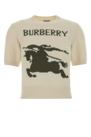 Ivory wool blend sweater BURBERRY (8118622)