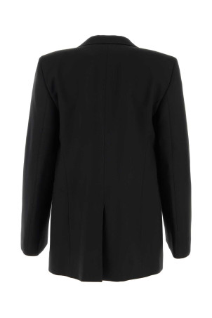 Black wool blend blazer CHLOE (CHC23UVE03063)