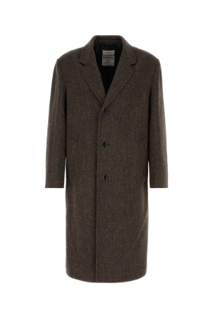 Embroidered wool Chesterfield coat LEMAIRE (CO1114LF1461)