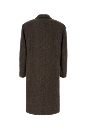 Embroidered wool Chesterfield coat LEMAIRE (CO1114LF1461)