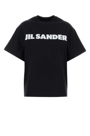 Black cotton t-shirt JIL SANDER (J02GC0140J20349)