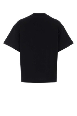 Black cotton t-shirt JIL SANDER (J02GC0140J20349)