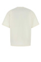 Ivory cotton oversize t-shirt Black JIL SANDER (J03GC0137J45148)