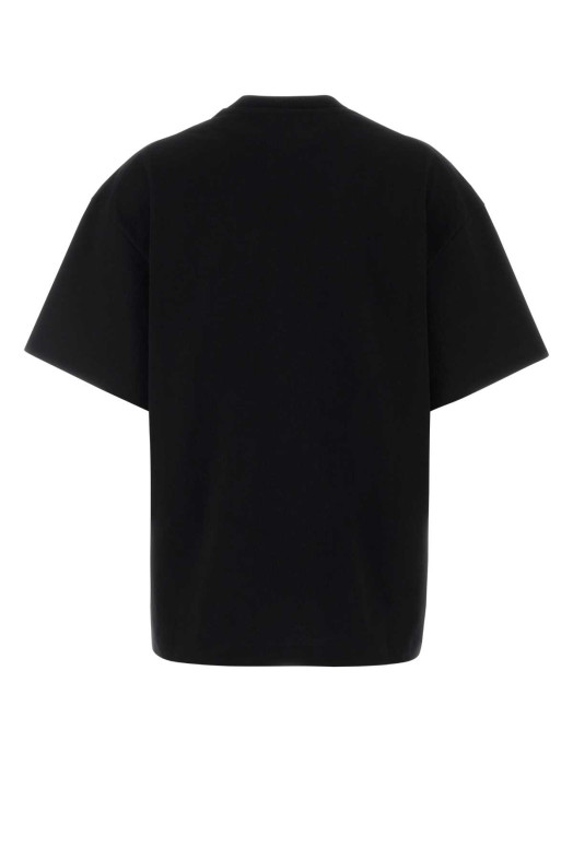 Black cotton t-shirt JIL SANDER (J03GC0137J45317)