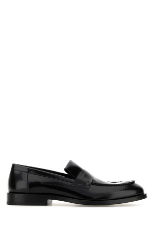 Black leather loafers JIL SANDER (J33WR0023P7032)
